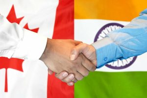 Canadian and Indian Flags | Indian visa From Canada